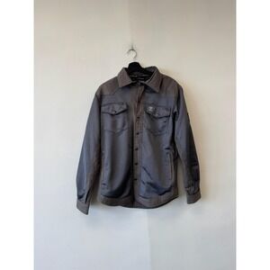 Beyond Riders Jacket Mens Medium Gray Mesh Armored Motorcycle Riding Protective